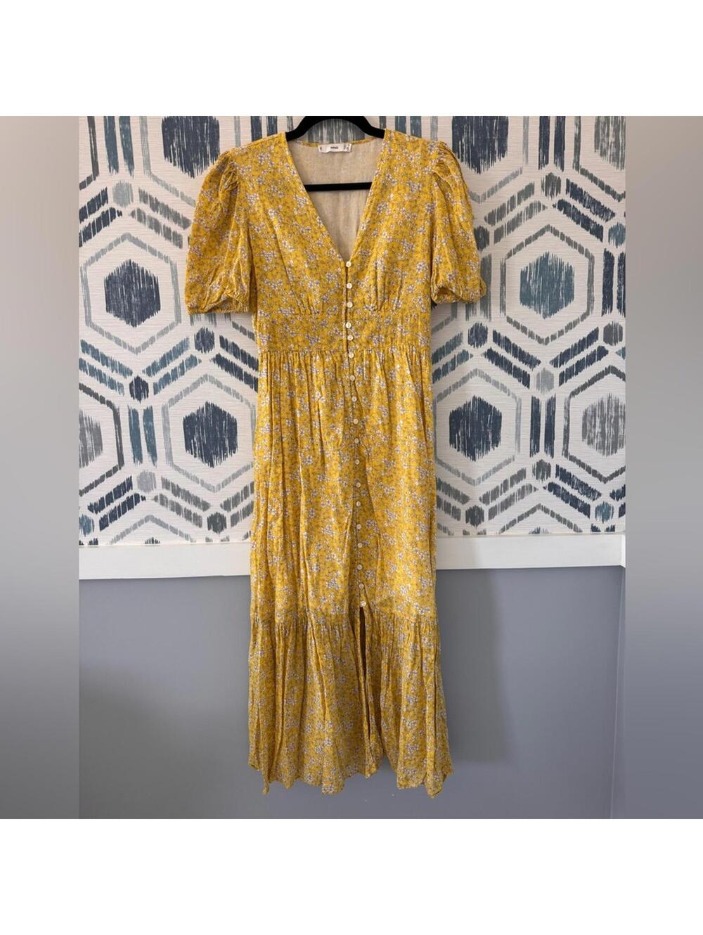 Mango Yellow Dress